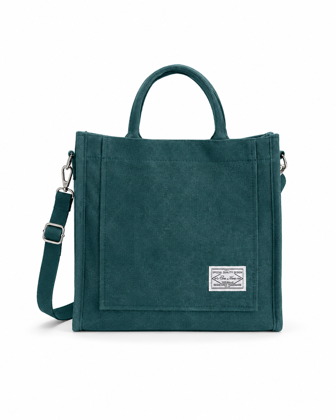 Corduroy Schoudertas – Trendy Dames Crossbodytas