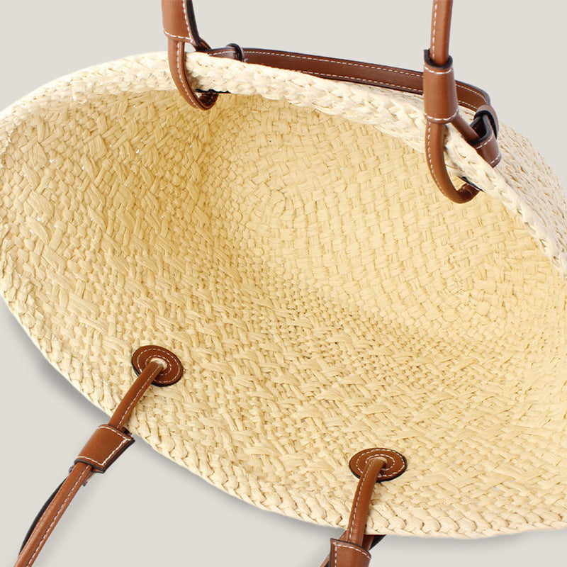 Gevlochten Strandtas – Dames Strandtas