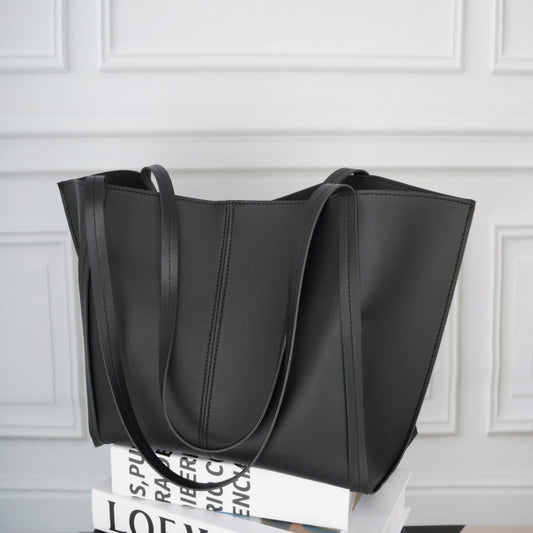 Vintage Grote Tote Tas – Ruime Dames Schoudertas