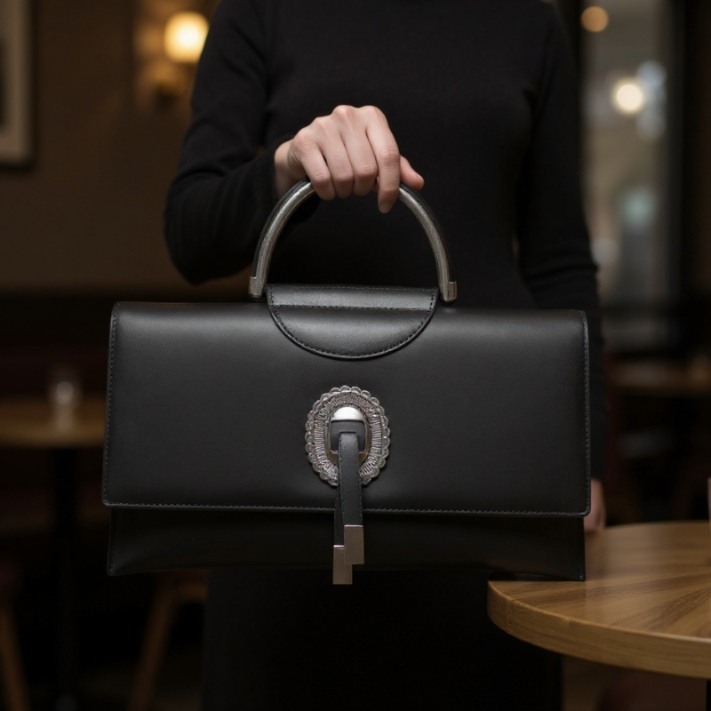 Vintage Retro Tas – Klassieke Dames Handtas