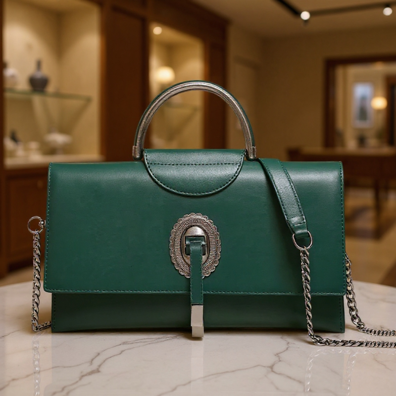 Vintage Retro Tas – Klassieke Dames Handtas