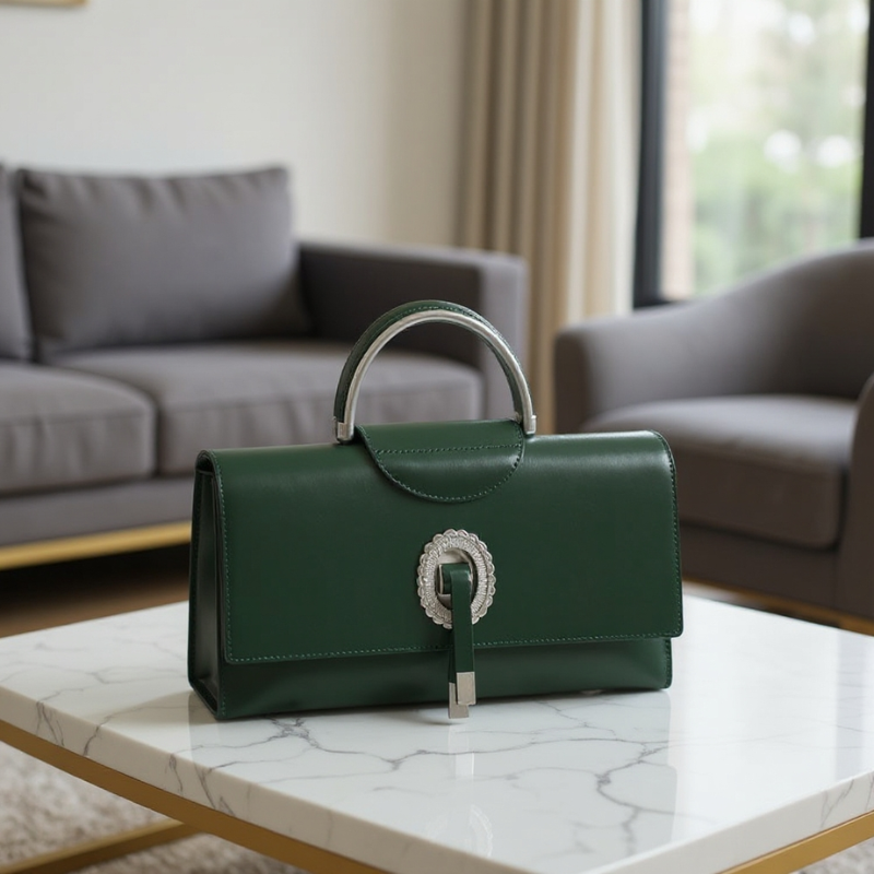 Vintage Retro Tas – Klassieke Dames Handtas
