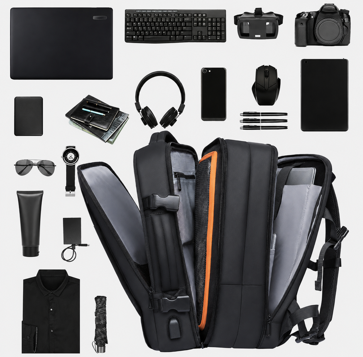 Laptoprugzak – Extra Grote Capaciteit