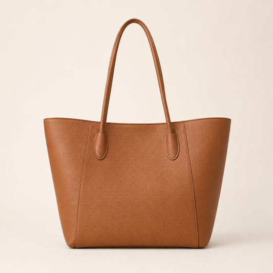 Grote Shopper Tote – Minimalistische Dames Schoudertas