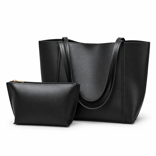 Casual Effen Tote Tas – Grote Dames Shopper