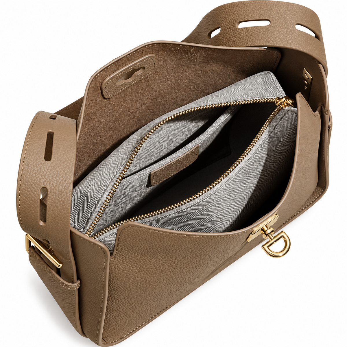 Leren Schoudertas – Luxe Crossbody Tas