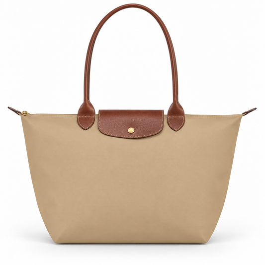 Opvouwbare Nylon Tote Tas – Ruime Dames Schoudertas