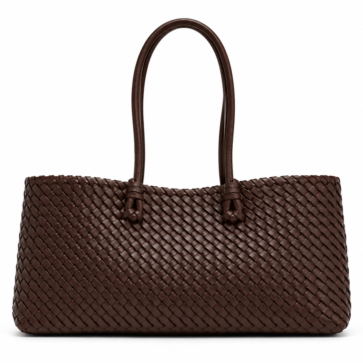 Gevlochten Oversized Tote Tas