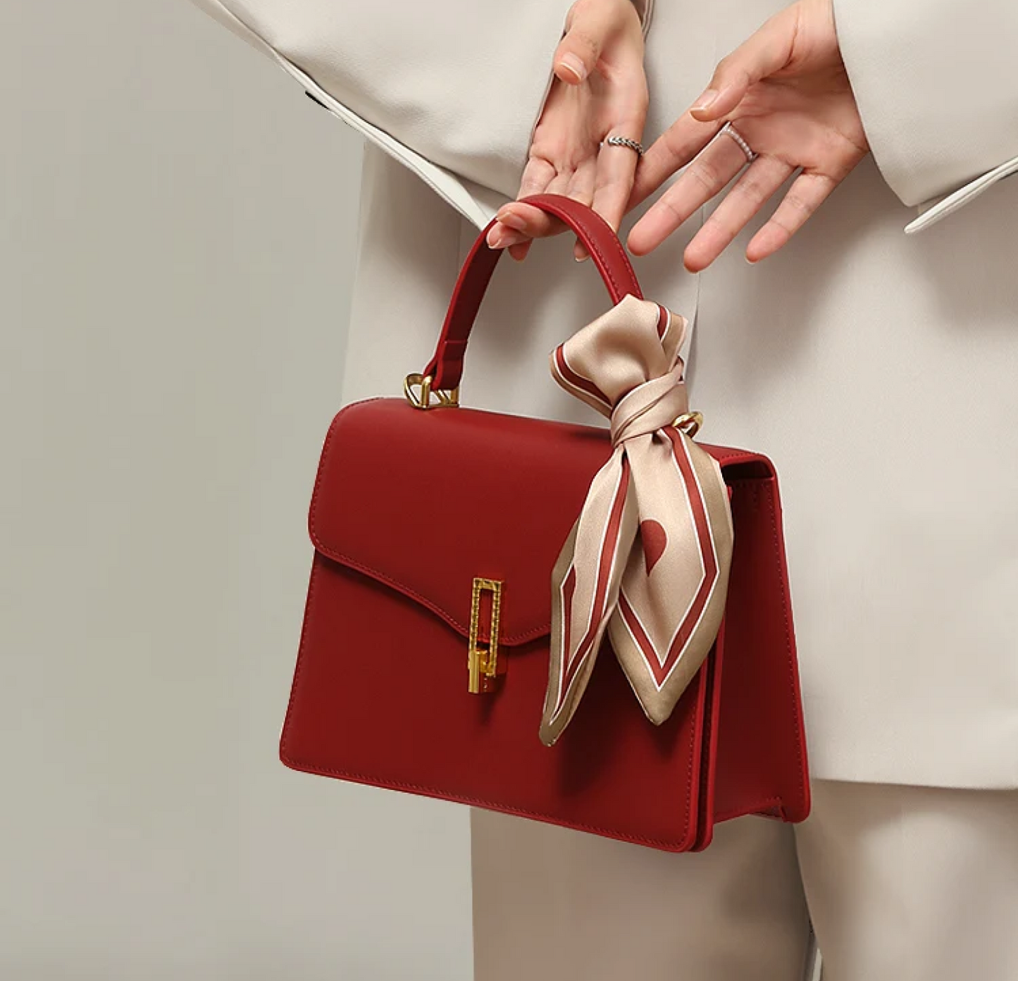 Structuur Crossbodytas – Compacte Dames Tas