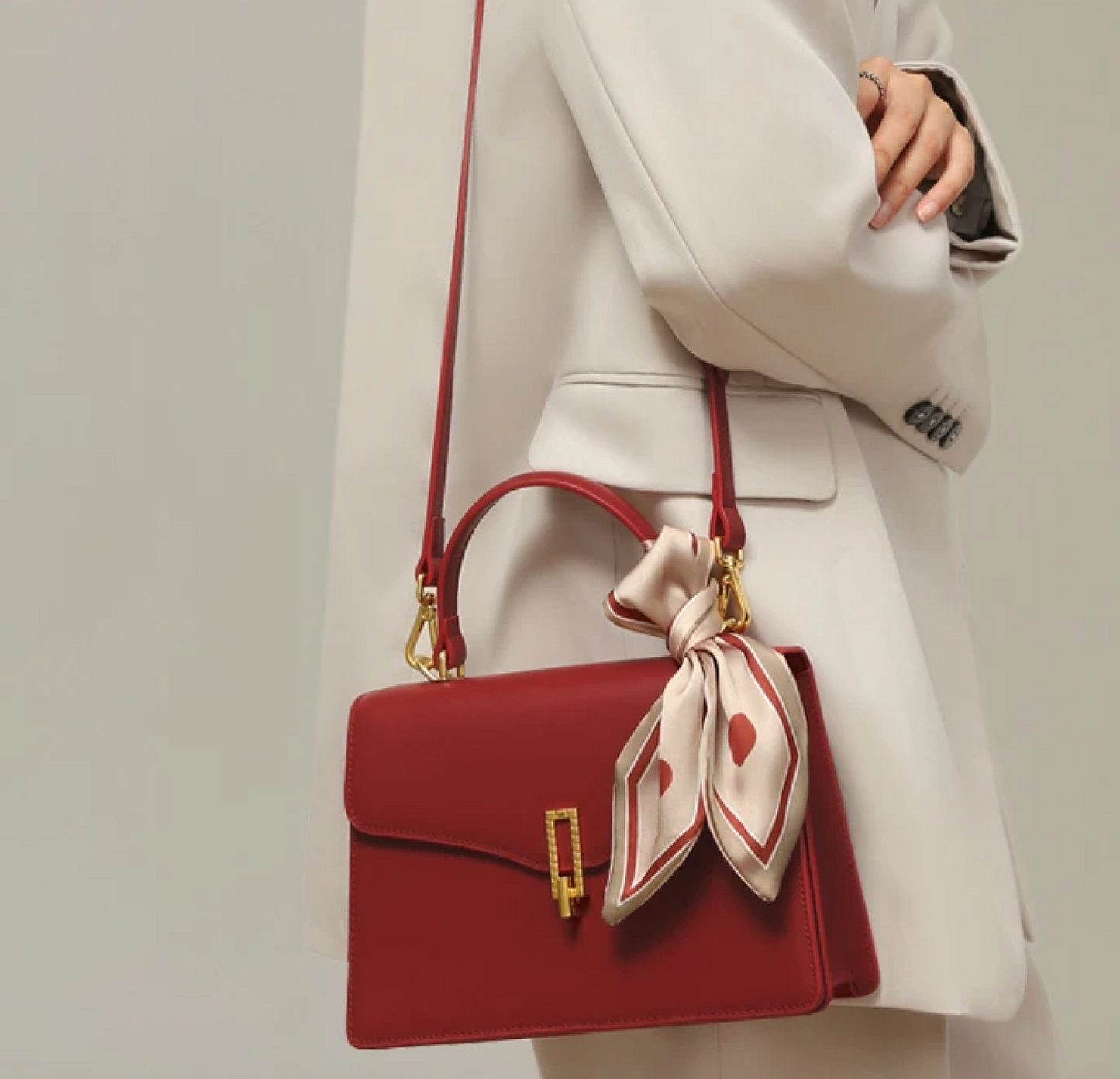 Structuur Crossbodytas – Compacte Dames Tas
