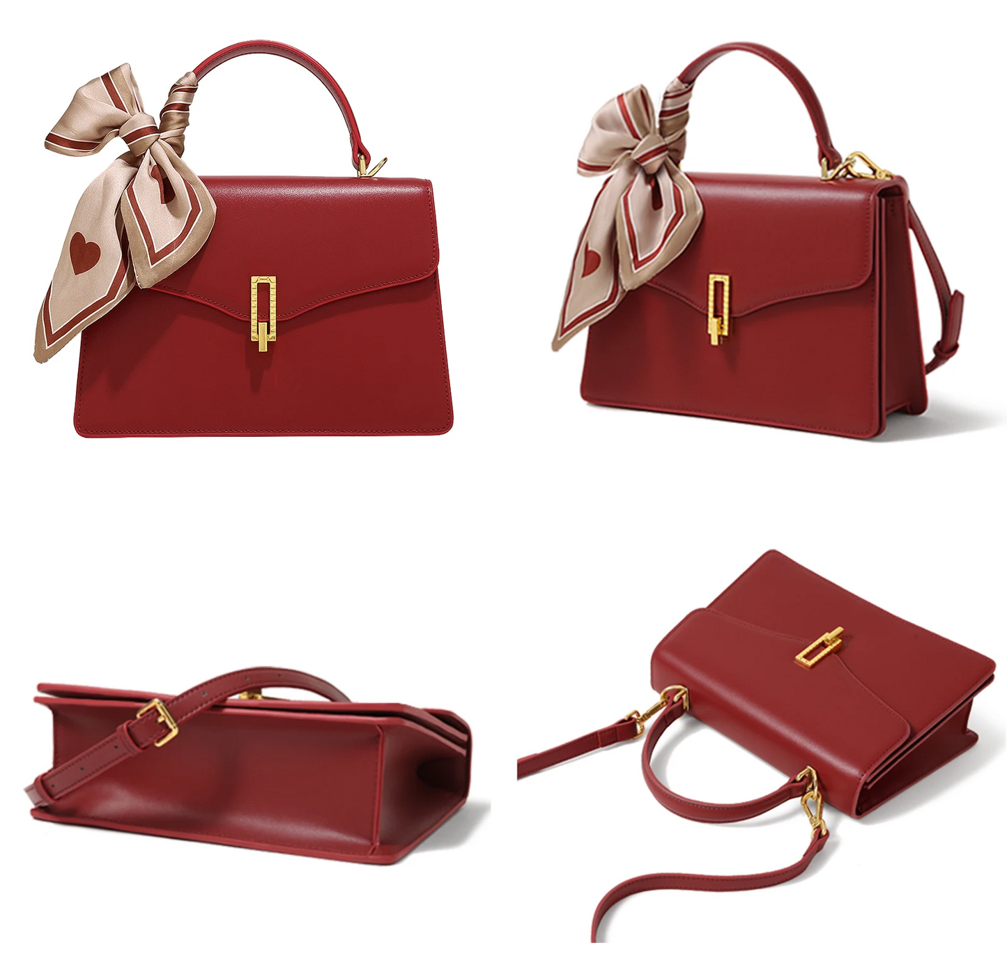 Structuur Crossbodytas – Compacte Dames Tas