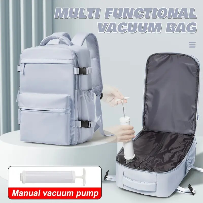 Vacuum Uitbreidbare Reisrugzak – Groot & Waterafstotend