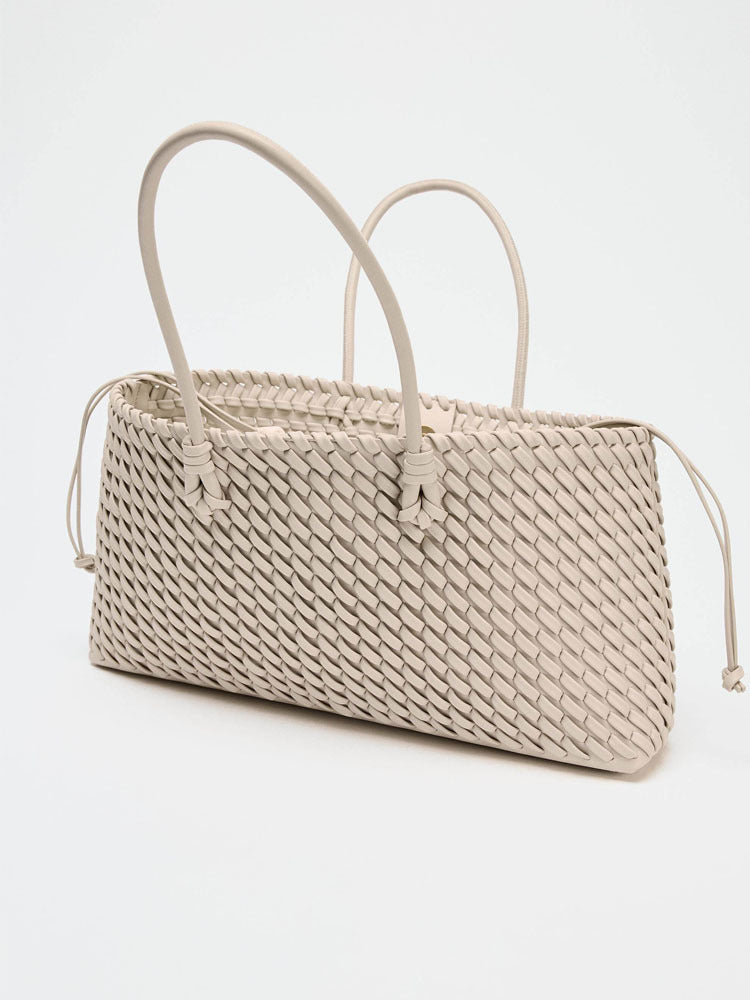 Gevlochten Oversized Tote Tas