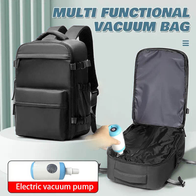 Vacuum Uitbreidbare Reisrugzak – Groot & Waterafstotend
