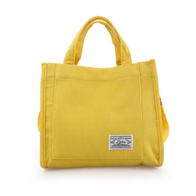 Corduroy Schoudertas – Trendy Dames Crossbodytas