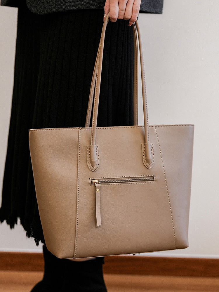 Grote Shopper Tote – Minimalistische Dames Schoudertas