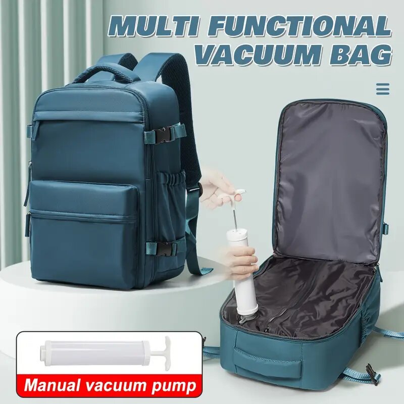 Vacuum Uitbreidbare Reisrugzak – Groot & Waterafstotend