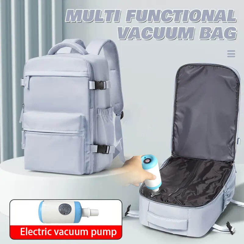 Vacuum Uitbreidbare Reisrugzak – Groot & Waterafstotend