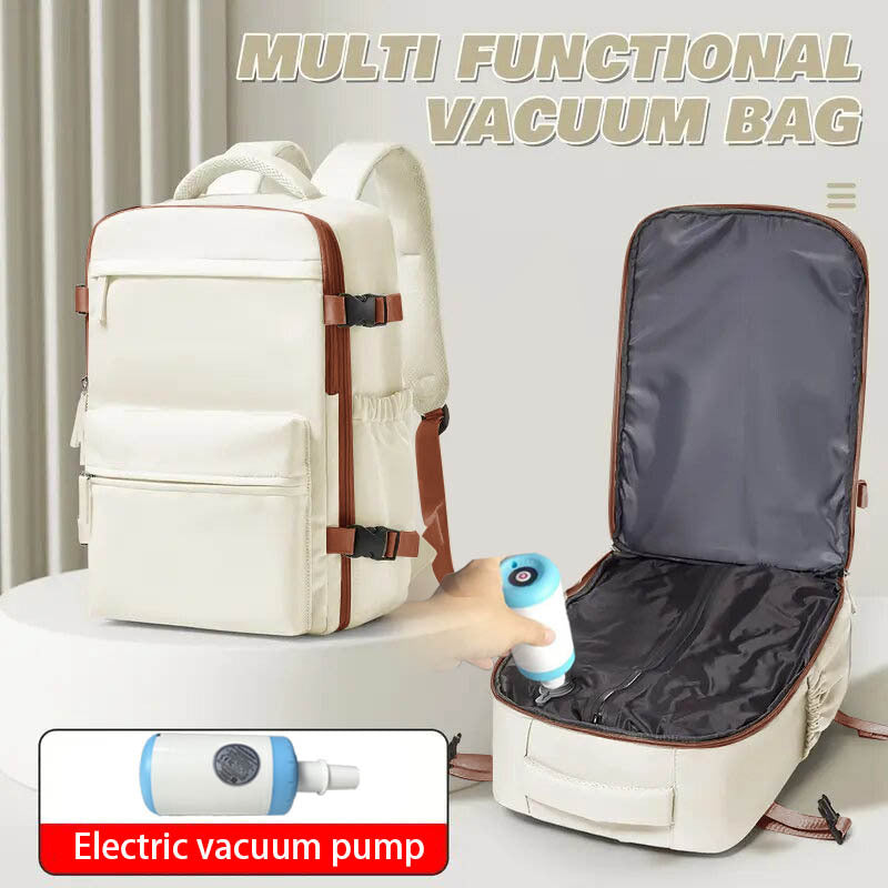 Vacuum Uitbreidbare Reisrugzak – Groot & Waterafstotend