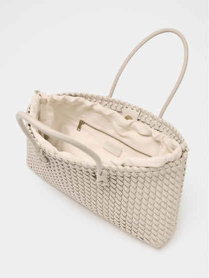 Gevlochten Oversized Tote Tas