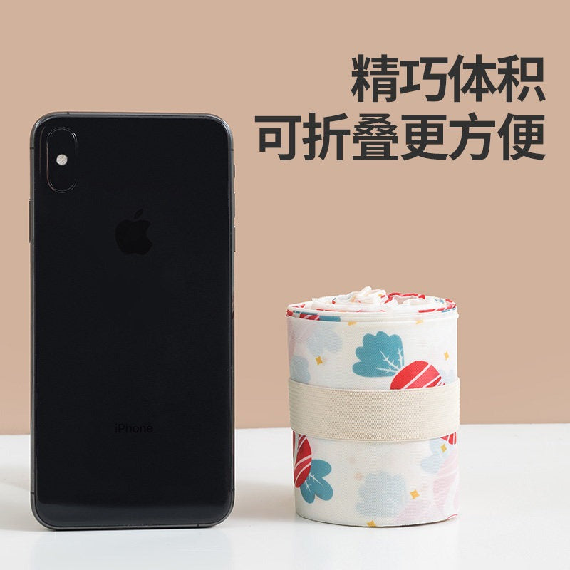 可折叠超市购物袋旅行单肩便携大号环保购物手提袋买菜超大收纳袋