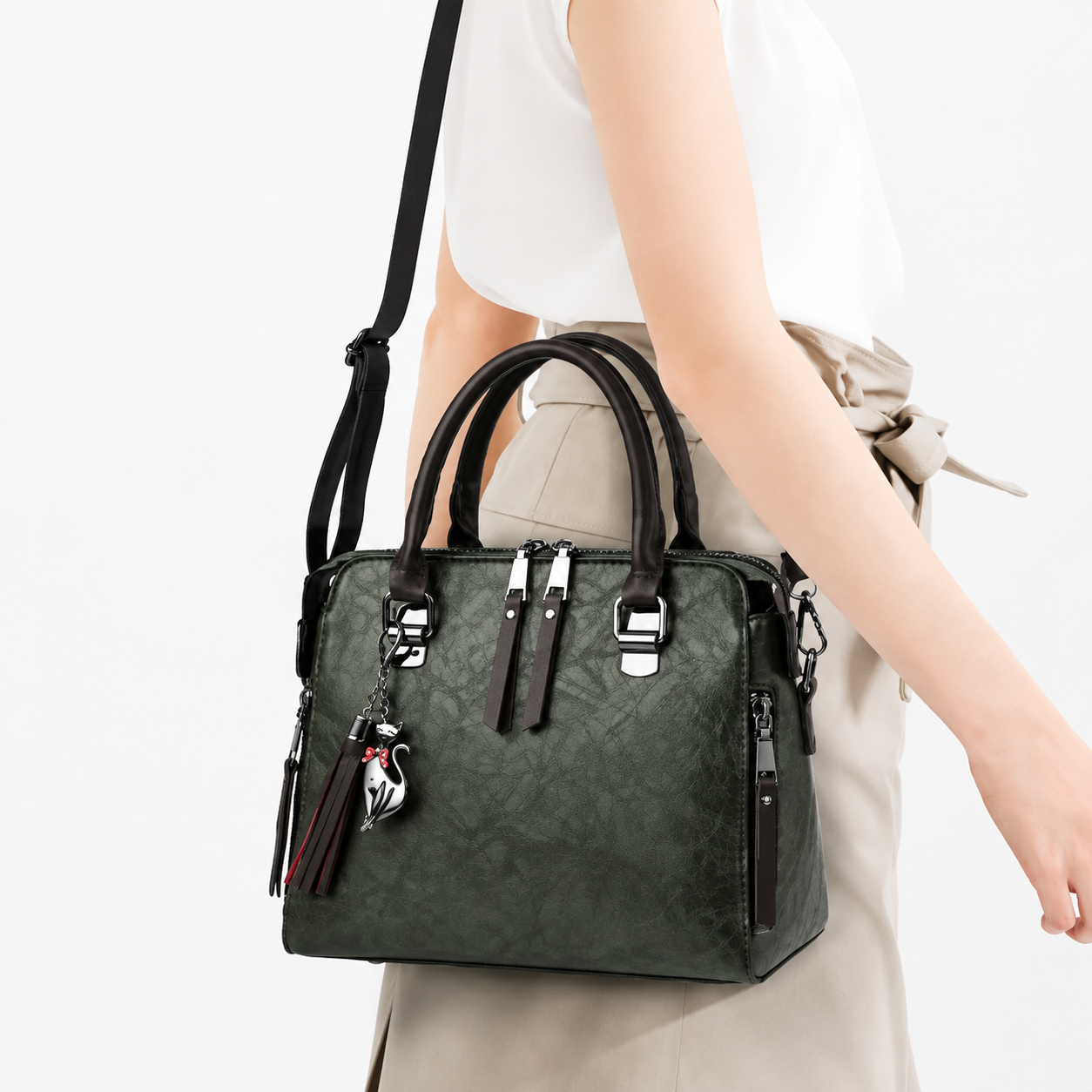 Vintage Luxe Tote – Grote Dames Schoudertas