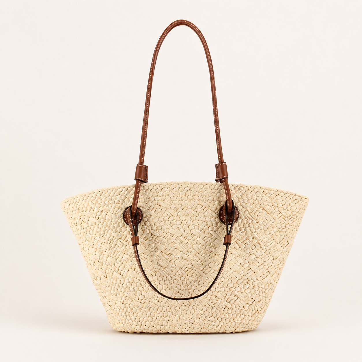 Gevlochten Strandtas – Dames Strandtas