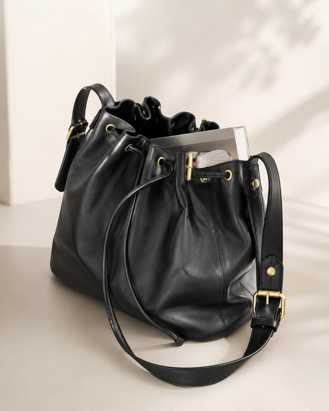 Luxe Retro Tote Tas – Grote Dames Schoudertas