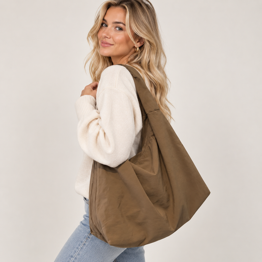 Ruime Lichtgewicht Schoudertas – Casual Dames Tas