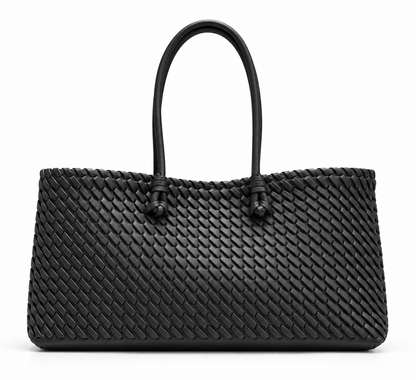 Gevlochten Oversized Tote Tas